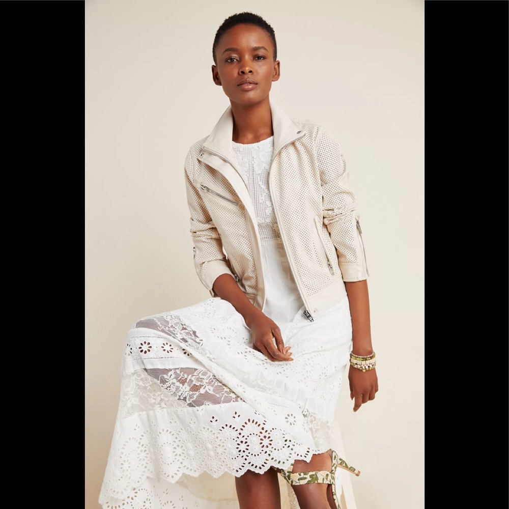 NWT Anthropologie Blank NYC Imelda Moto Jacket